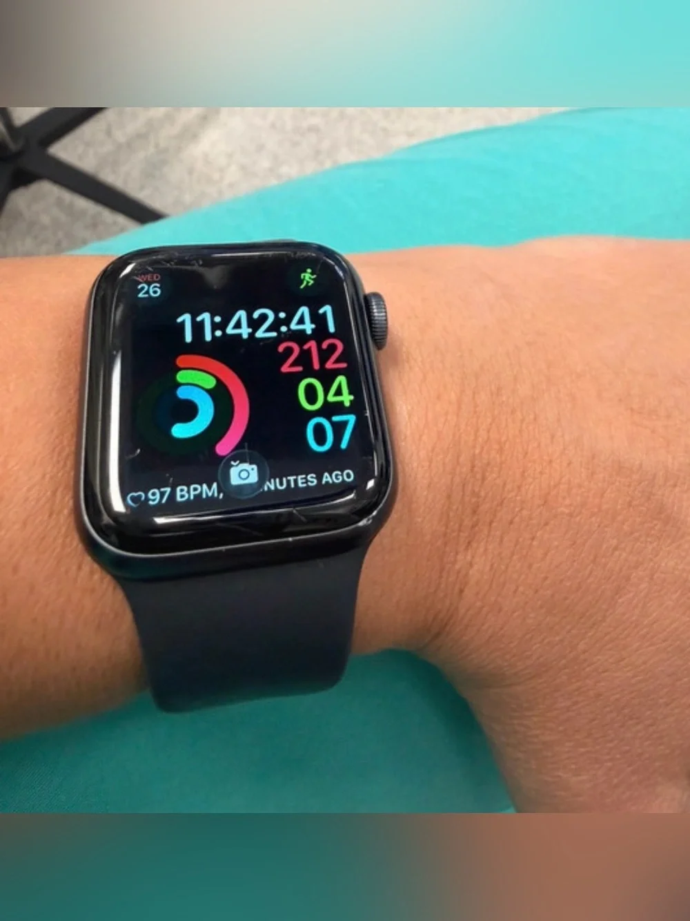 Apple Watch Series 6 40mm with 9 Screen Protective Cases and Charging Cord